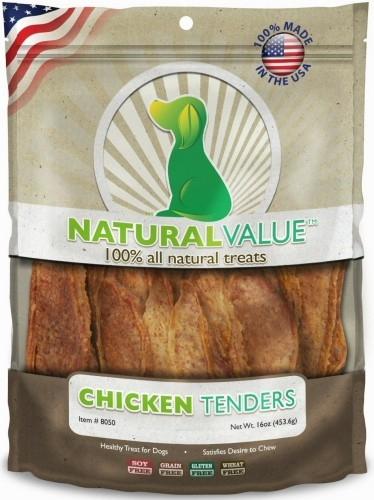 Liebevolle Haustiere, Loving Pets Natural Value Chicken Tenders Hundeleckerlis