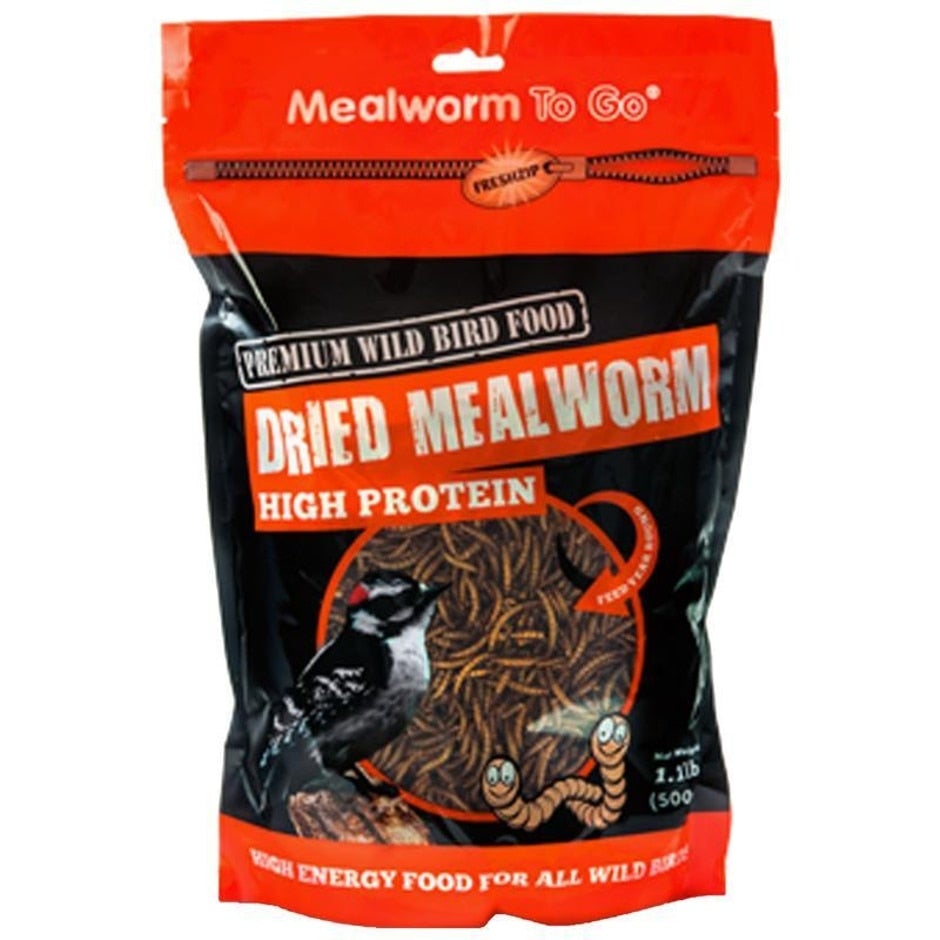 Unipet, MEALWORM TO GO GETROCKNETES MEHLWURM-WILDVOGELFUTTER