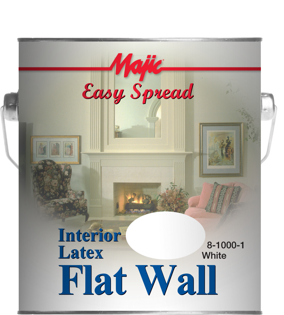 Majic-Farben, Majic Paints Easy Spread Flat Wall Weiß 1 Gallone