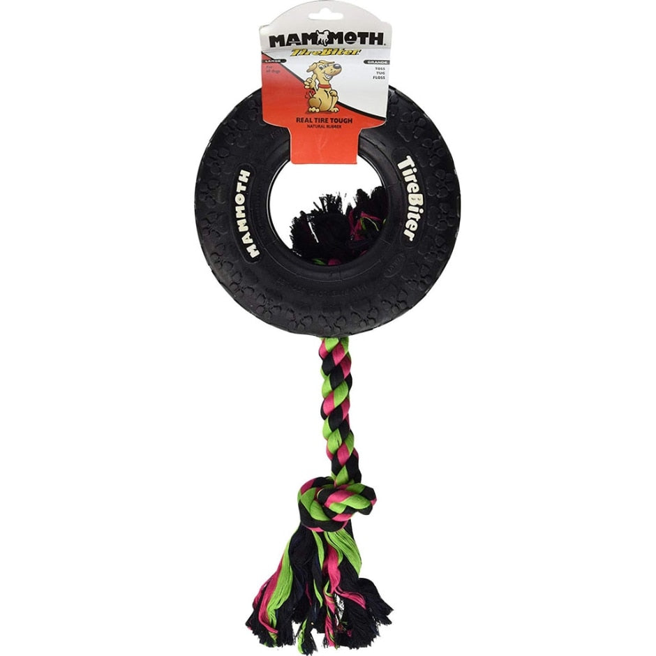 Mammut, Mammut TireBiter® mit Seil Hundespielzeug