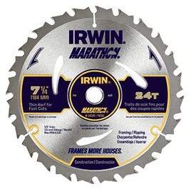 Irwin, Marathon Kreissägeblatt, C3 Hartmetall-bestückt, 7.25-Zoll