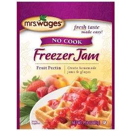 Mrs. Wages, Marmelade & Glasurmischung, No Cook Freezer Jam Pektin, 1.59-oz.