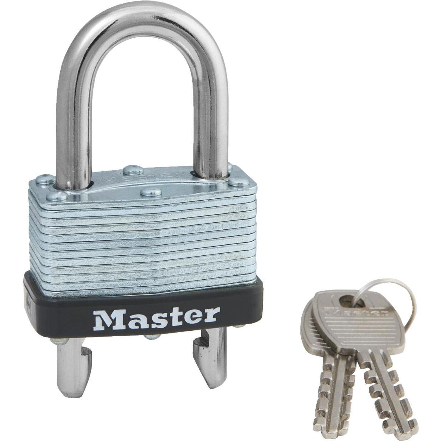 Meister-Schloss, Master Lock 1-3/4 In. W. Warded Keyed Different Vorhängeschloss mit 5/8 In. bis 2 In. verstellbaren Bügel