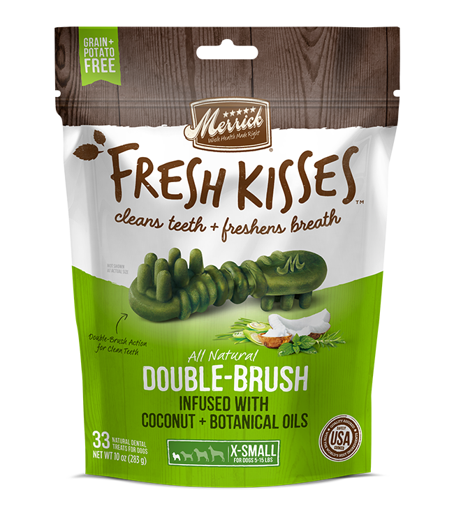 Merrick, Merrick Fresh Kisses Coconut Oil - Für extra kleine Hunde (5-15 lbs)