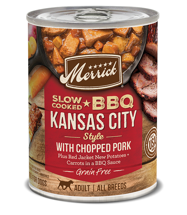 Merrick, Merrick Slow-Cooked BBQ Kansas City Style mit gehacktem Schweinefleisch