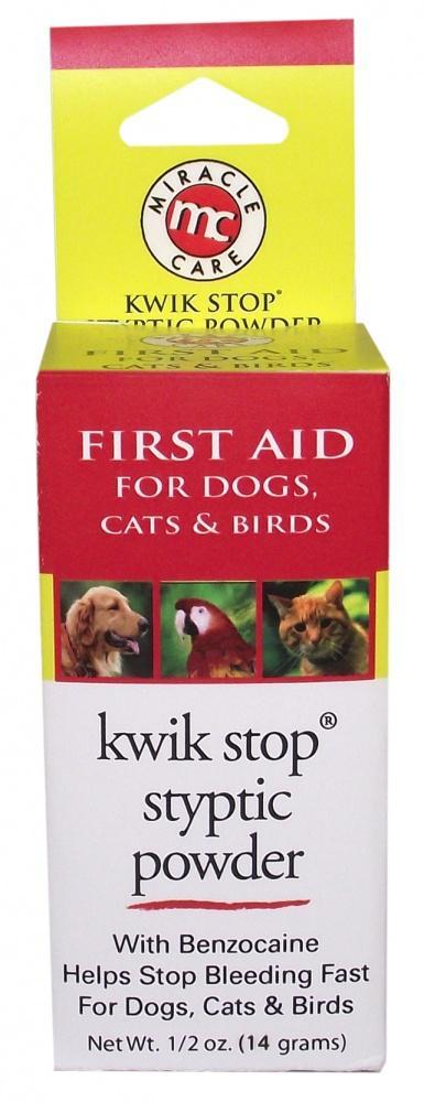 Miracle Pflege, Miracle Care Kwik Stop Alaunstift-Pulver für Hunde und Katzen