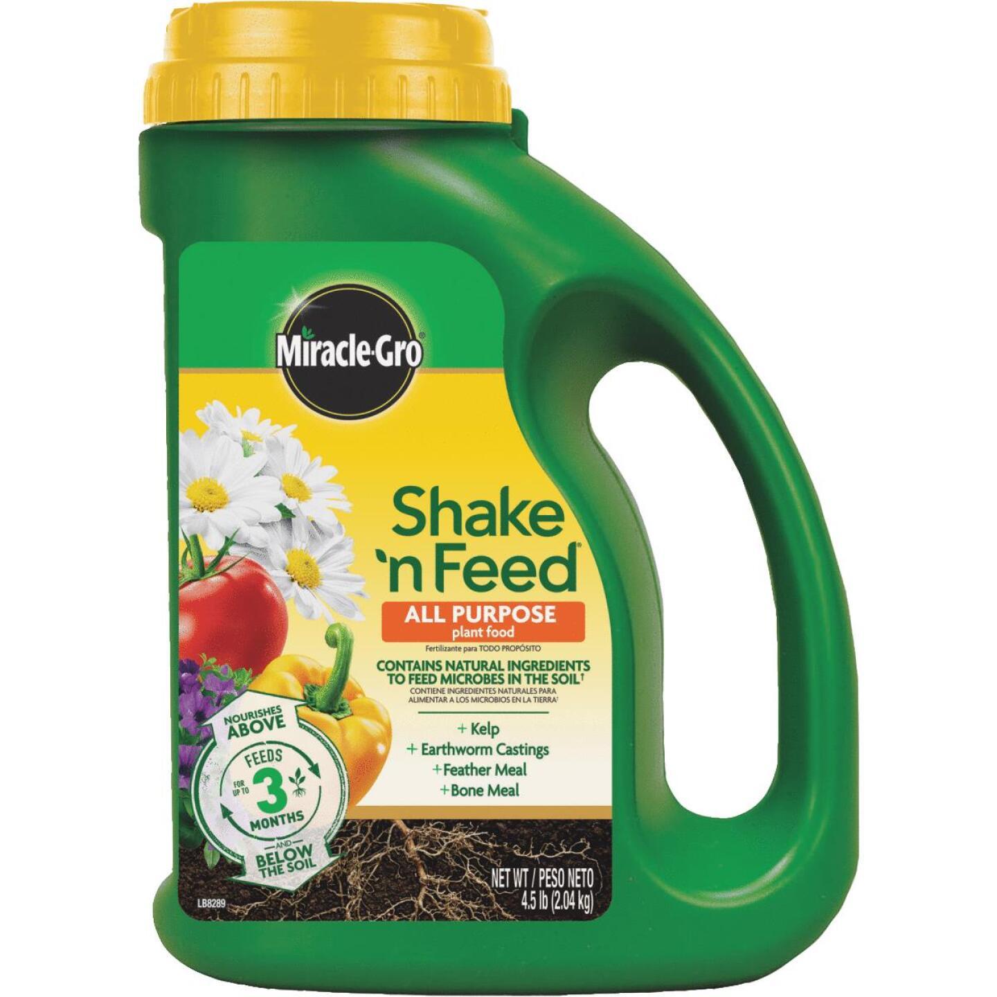 Miracle Gro, Miracle-Gro Shake N' Feed 4.5 Lb. 12-4-8 Allzweck-Trockenpflanzennahrung