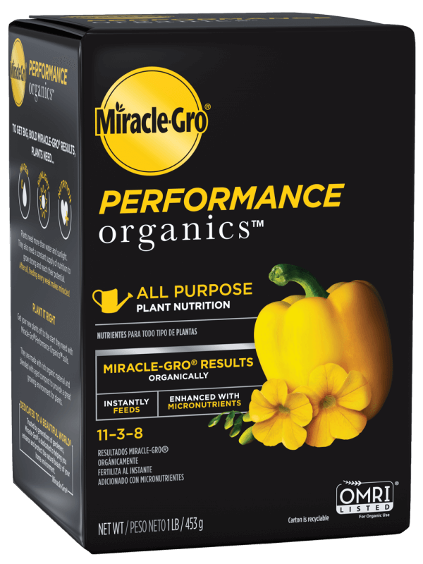 Miracle Gro, Miracle-Gro® Performance Organics® Allzweck-Pflanzennahrung