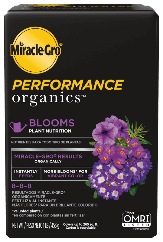 Miracle Gro, Miracle-Gro® Performance Organics® Blooms Pflanzennahrung