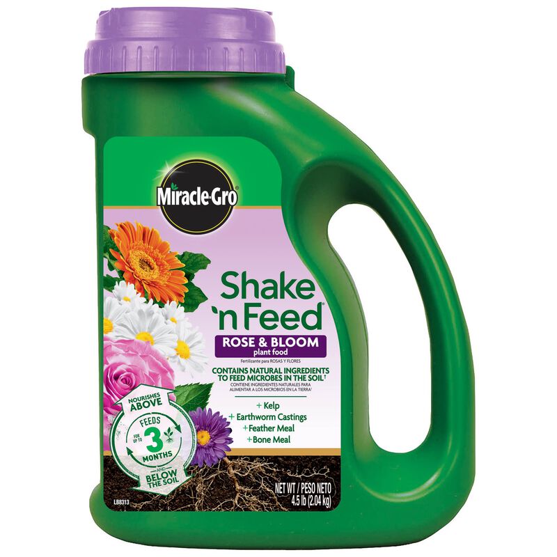 Miracle Gro, Miracle-Gro® Shake 'N Feed Rosen- und Blütendünger 4,5 Lb.