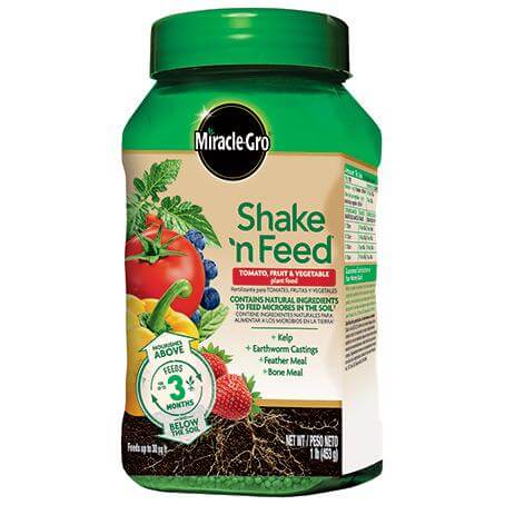 Miracle Gro, Miracle-Gro® Shake 'n Feed® Tomaten-, Obst- und Gemüsepflanzennahrung