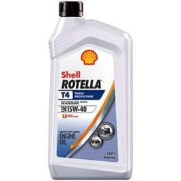 Rotella T, Motoröl, 15W40, 1-Qt.