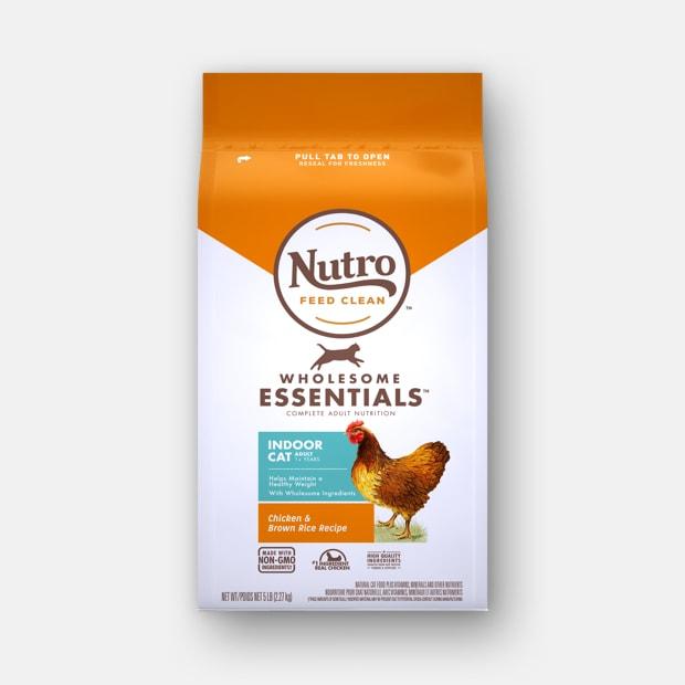 Nutro Natürliche Auslese, NUTRO WHOLESOME ESSENTIALS™ Natürliches Katzentrockenfutter ADULT INDOOR FORMULA WITH CHICKEN & BROWN RICE RECIPE