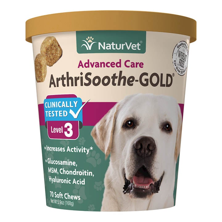 naturvet, NaturVet ArthriSoothe-GOLD® Erweiterte Pflege Weichkautabletten