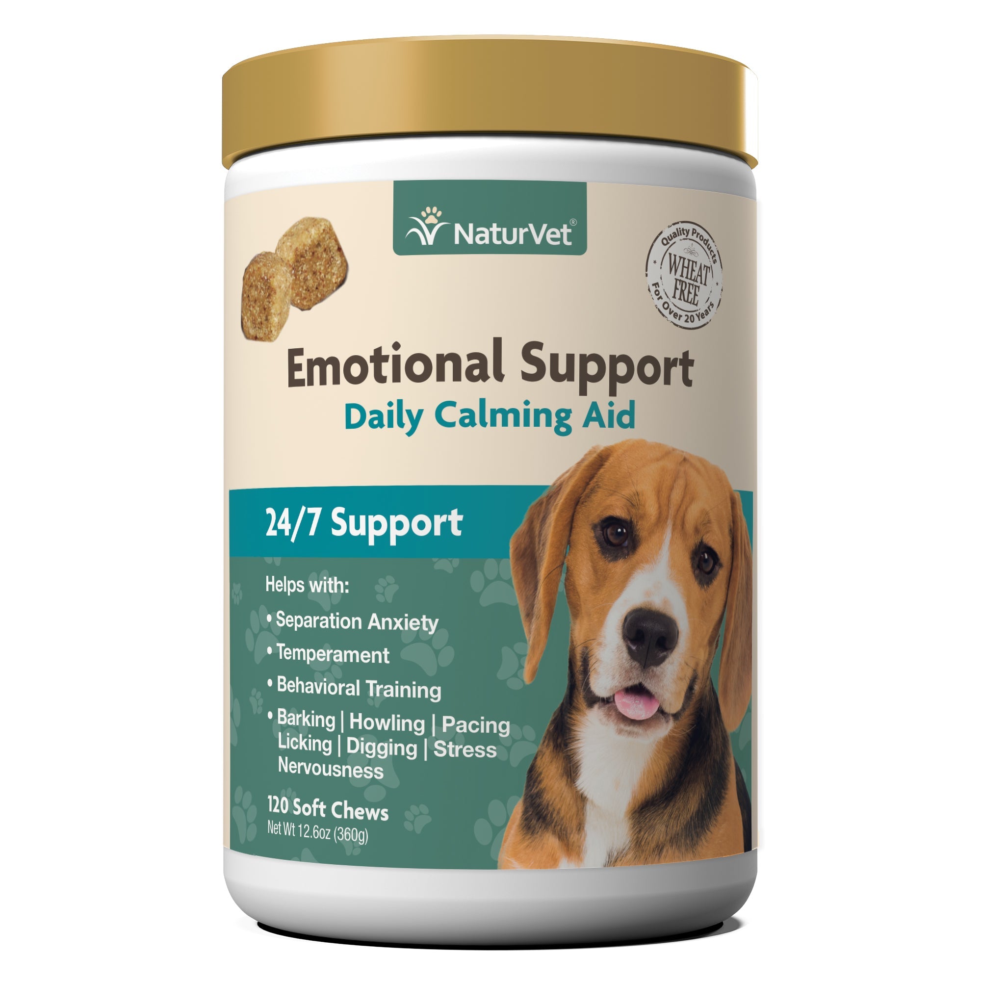 naturvet, NaturVet Emotional Support Dog Calming Aid (24/7 Unterstützung)