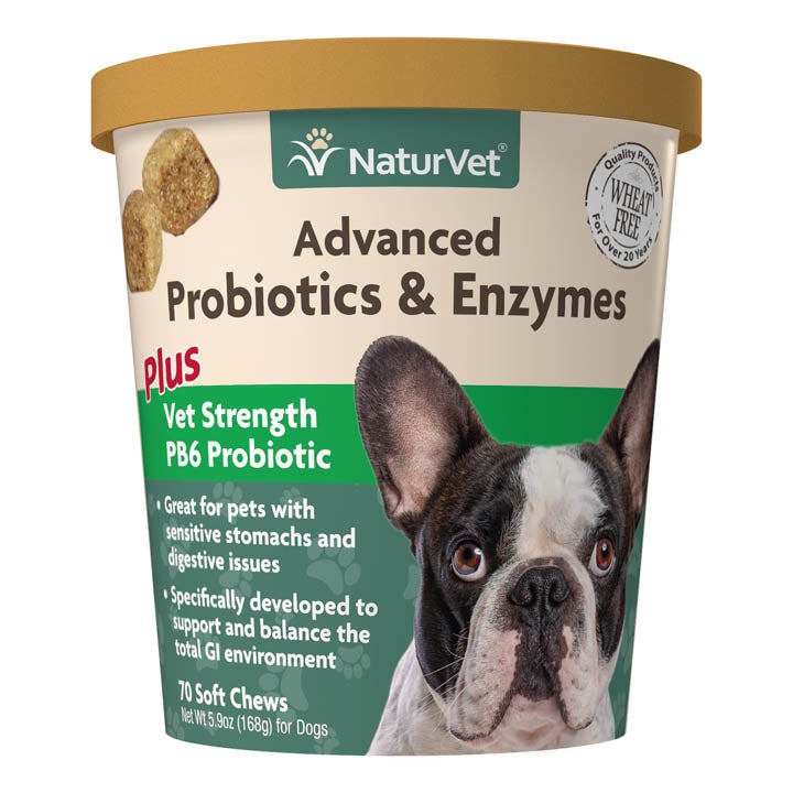 naturvet, NaturVet Erweiterte Probiotika & Enzyme Soft Chew