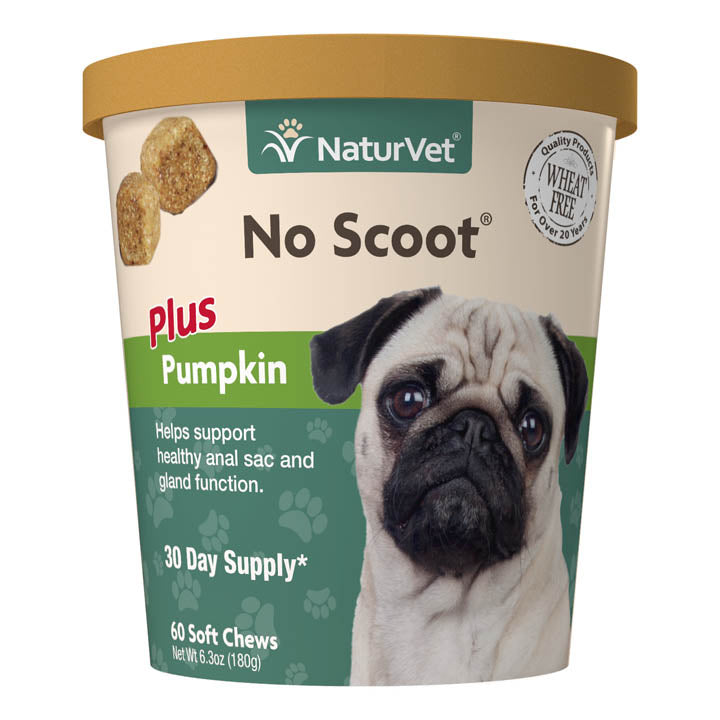 naturvet, NaturVet No Scoot Plus Kürbis Soft Chew Cup