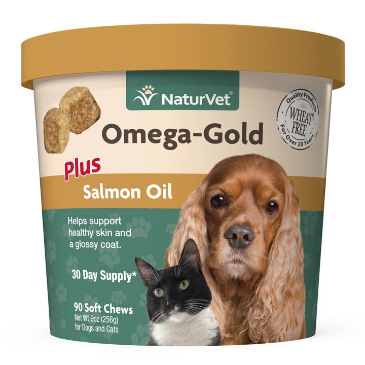 naturvet, NaturVet Omega-Gold Plus Lachsöl Kauartikel