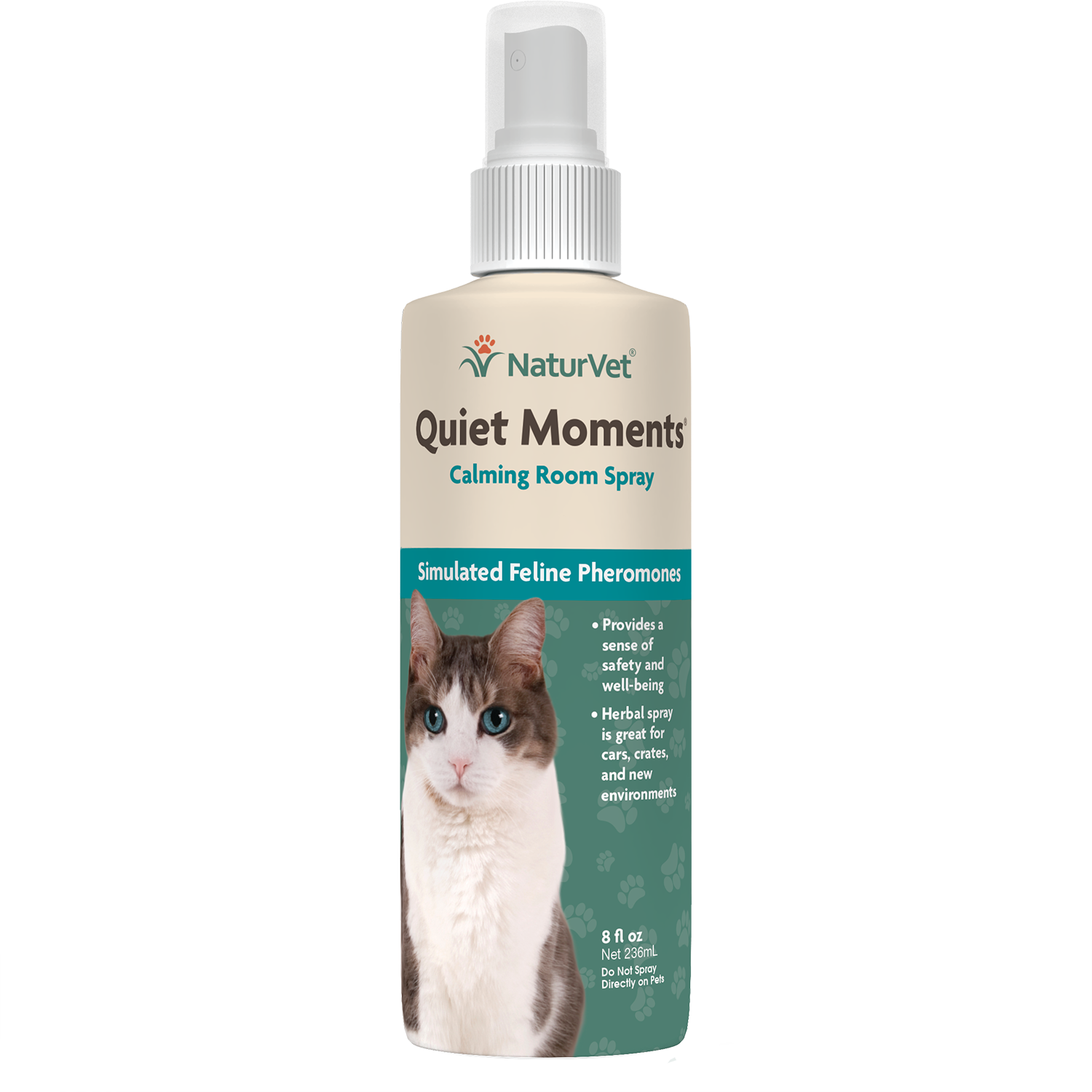 naturvet, NaturVet Quiet Moments® Beruhigungsspray für Katzen