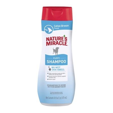 Wunder der Natur, Nature's Miracle™ Welpen-Shampoo - Baumwollbrise-Duft, 16 Unzen, Baumwollbrise-Duft