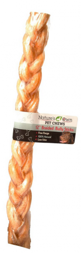 Eigene Natur, Nature's Own USA Geruchsarme geflochtene Bully Sticks