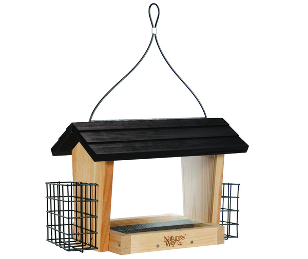 Art und Weise der Natur, Nature's Way 6 QT Hopper Feeder w/2 Suet Käfige (Model# CWF19)