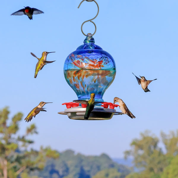 Der Weg der Natur, Nature's Way Artisan Gravity Hummingbird Feeder - Sunny Day (Modell-Nr. AGF3)