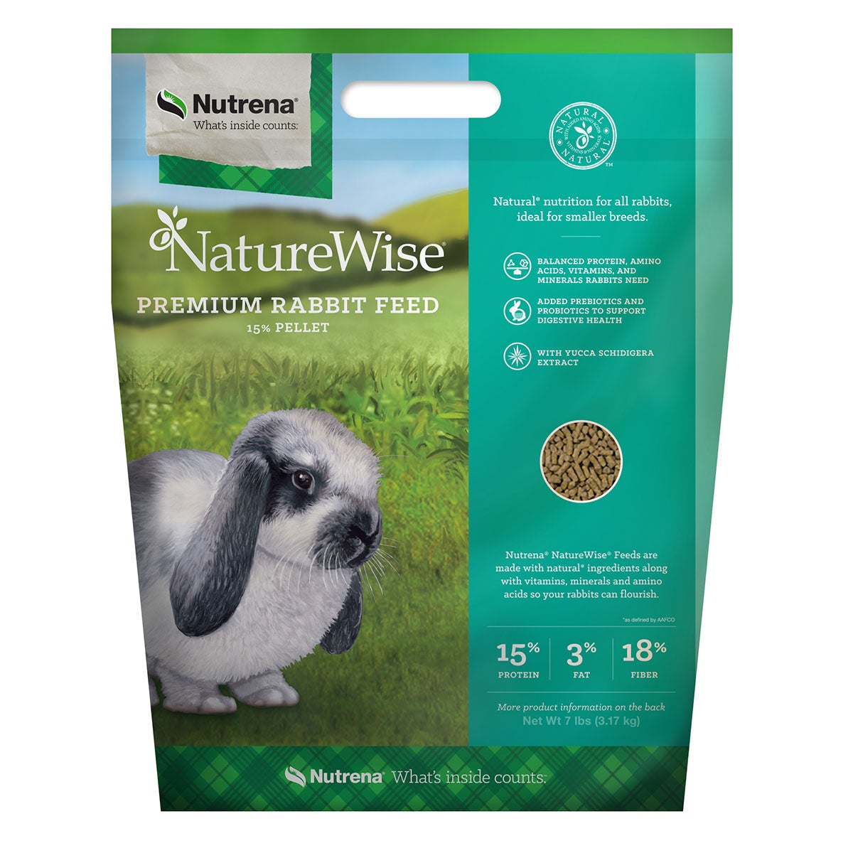 Nutrena, Nutrena® NatureWise® 15% Premium-Kaninchenfutter