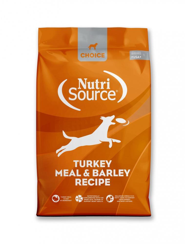 Nutrisource, NutriSource® Choice Truthahnmehl & Gerste Rezeptur Trockenfutter für Hunde