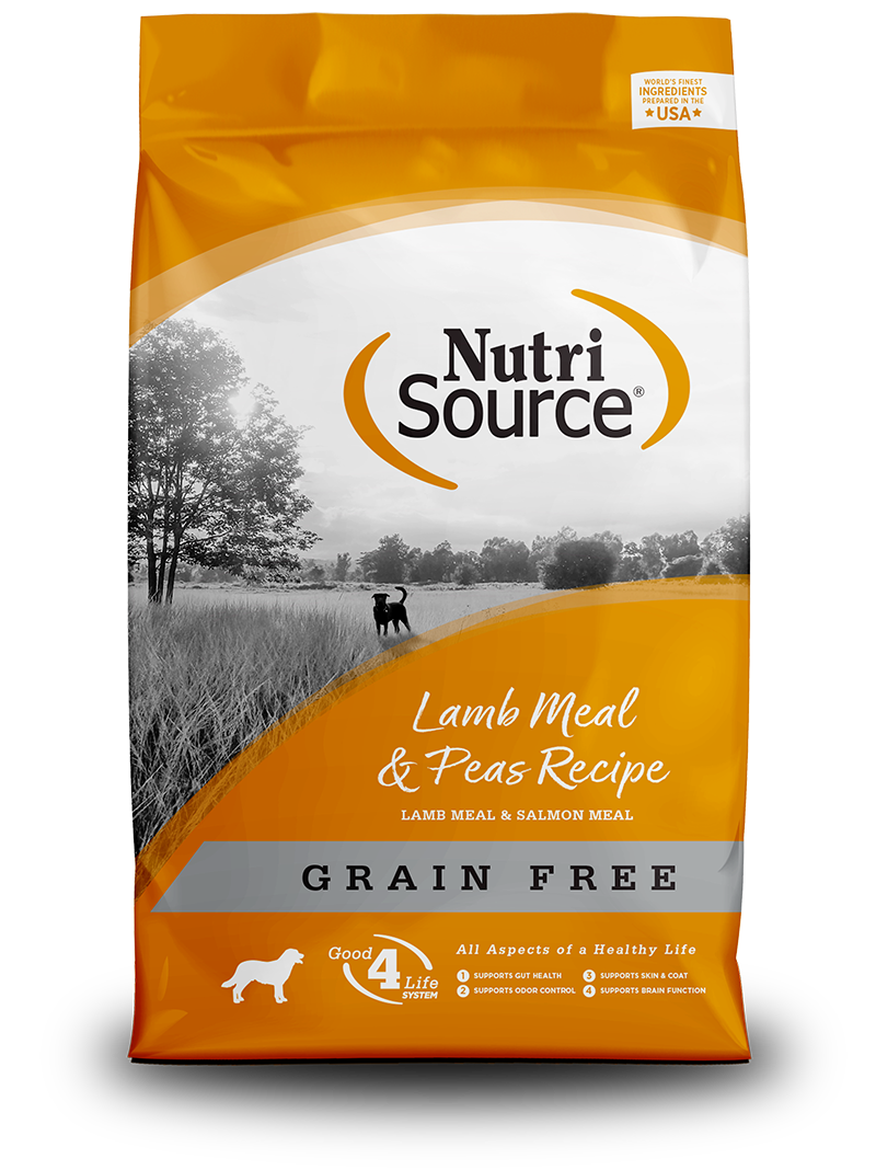 Nutrisource, NutriSource® Getreidefreies Rezept für Lammfleisch und Erbsen