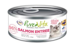 Nutrisource, NutriSource® PureVita™ Getreidefreies 96% echtes Lachs Entrée Dosenfutter für Katzen