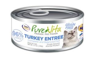 Nutrisource, NutriSource® PureVita™ Grain Free 96% Real Turkey Entree Katzendosenfutter