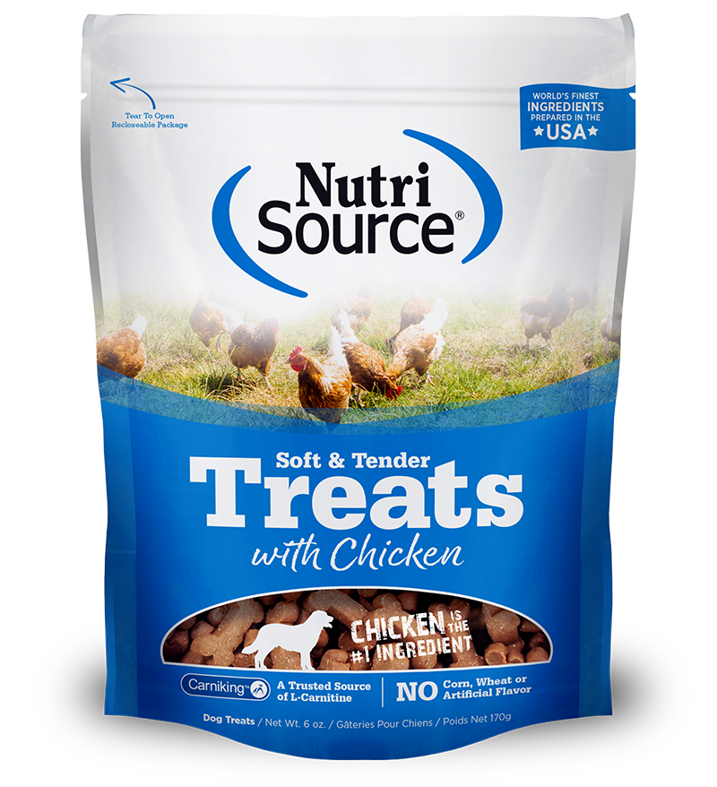 Nutrisource, NutriSource® Soft & Tender Chicken Treats Trockenfutter für Hunde