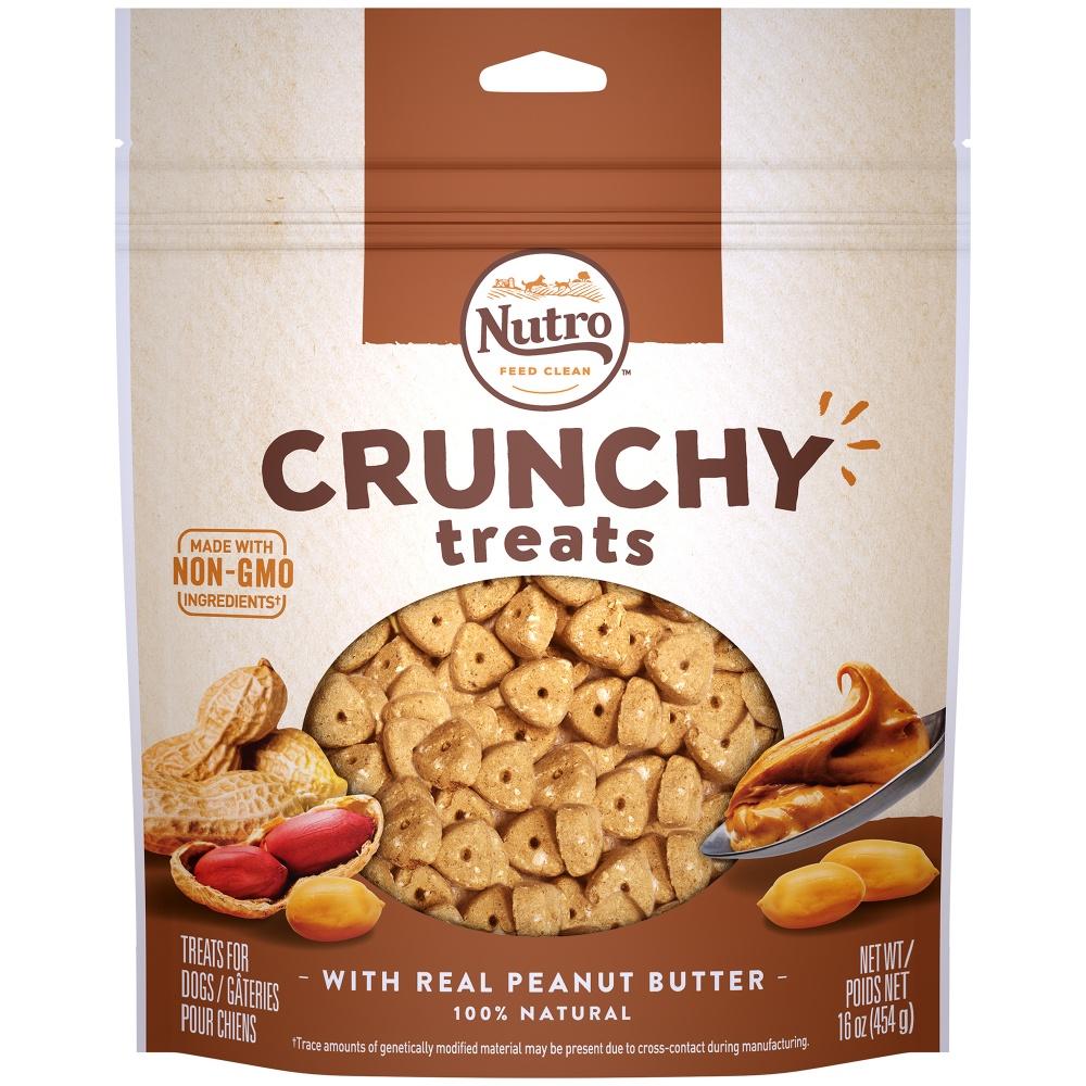 Nutro, Nutro Crunchy Treats mit echter Erdnussbutter Hundeleckerlis