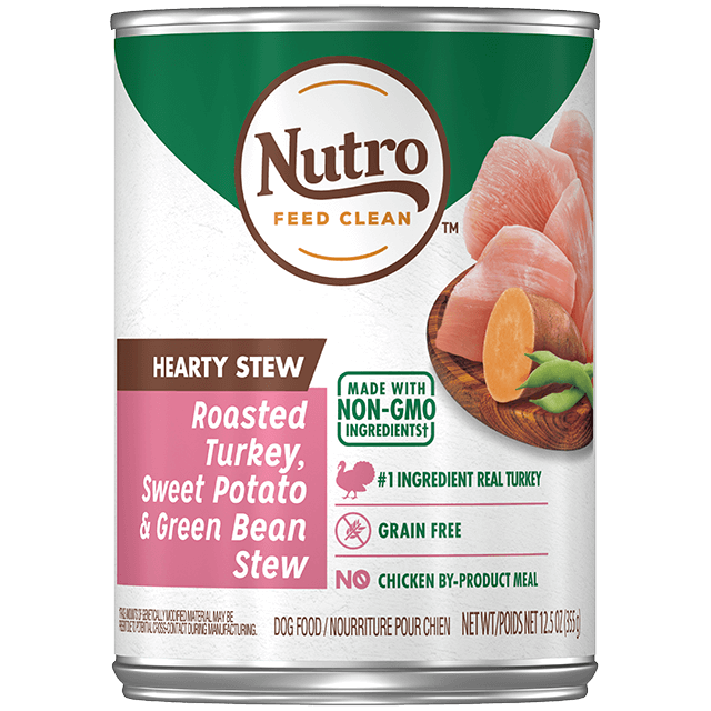 Nutro, Nutro Hearty Stew Chunky Chicken & Turkey Stew Adult Dosenfutter für Hunde