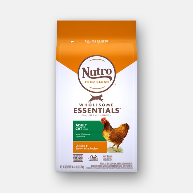 Nutro, Nutro WHOLESOME ESSENTIALS™ ERWACHSENEN FORMEL MIT HÜHNCHEN & BRAUNEM REIS REZEPTUR