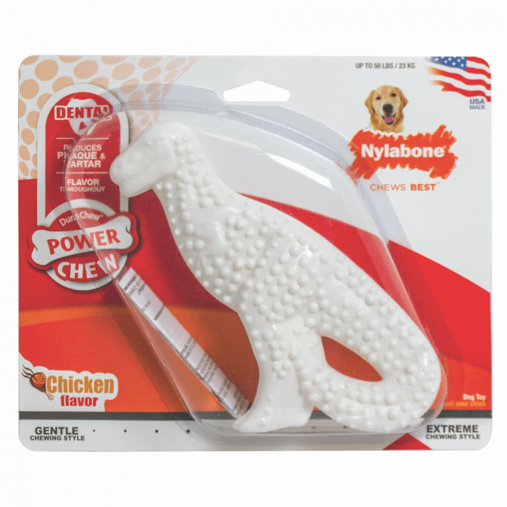 Nylabone, Nylabone DuraChew Dental Chew Dino Hundespielzeug