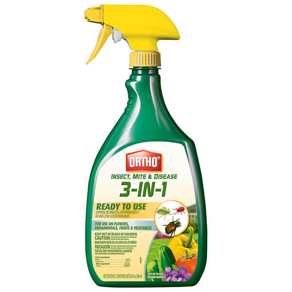 Ortho, ORTHO INSEKTEN-, MILBEN- UND KRANKHEITSKILLER 3-IN-1 SPRAY