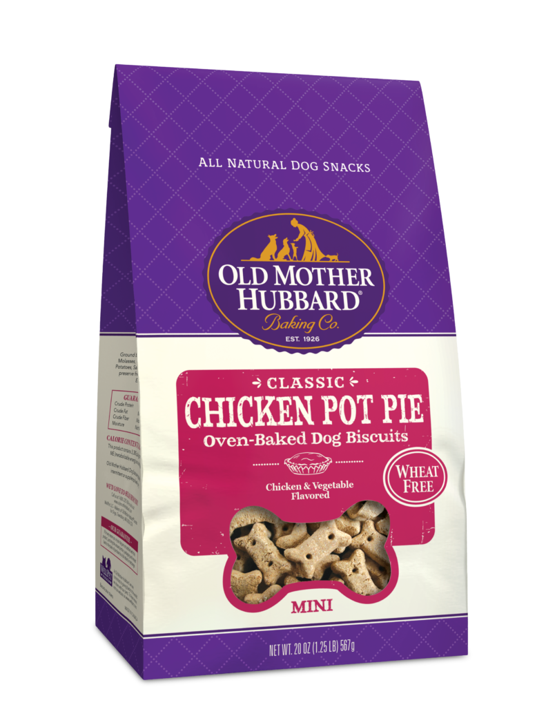 Alte Mutter Hubbard, Old Mother Hubbard Chicken Pot Pie Mini-Hundekekse