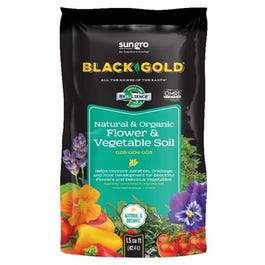 Schwarzes Gold, Organische Blumen- und Gemüsegartenerde, 1.5-Cu. Ft.