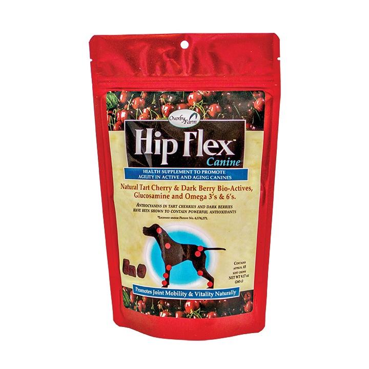 Overby Farm, Overby Farm Hip Flex mit Glucosamin Weichkautabletten für Hunde