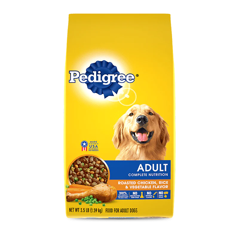 PEDIGREE, PEDIGREE® Hundetrockenfutter Adult Gebratenes Huhn, Reis & Gemüse 44 lb