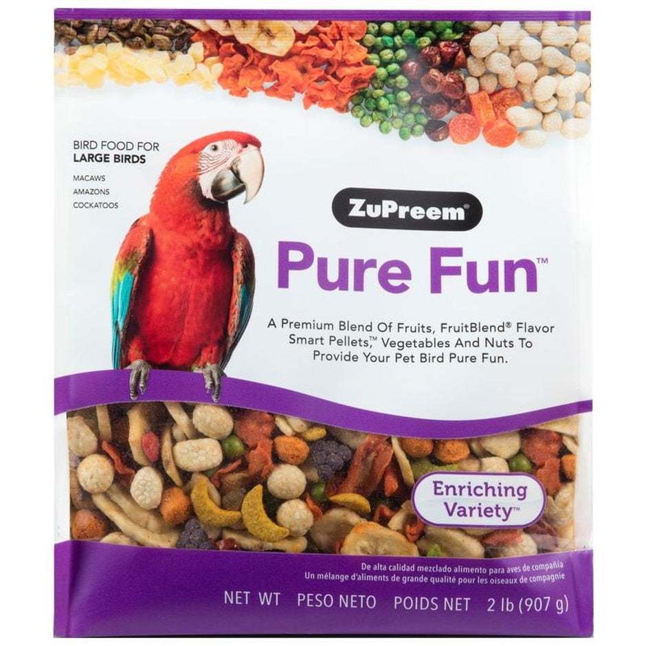 ZUPREEM, PURE FUN VOGELFUTTER FÜR GROSSE VÖGEL