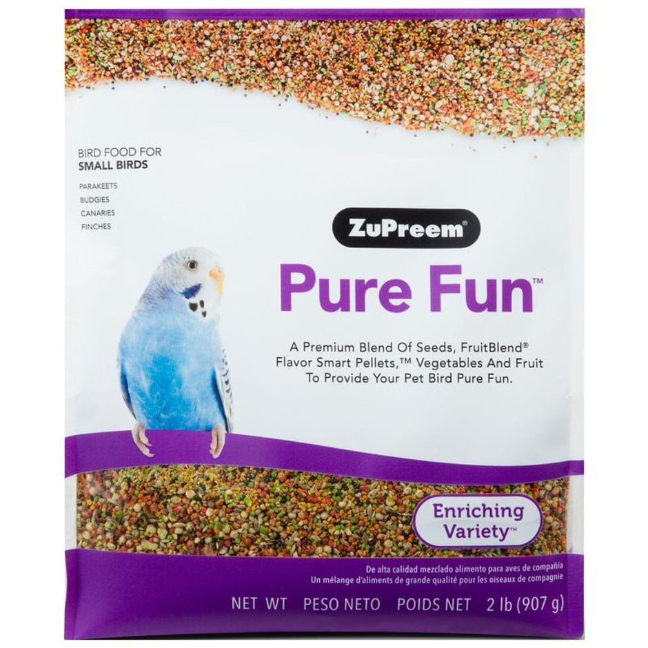 ZUPREEM, PURE FUN VOGELFUTTER FÜR KLEINE VÖGEL