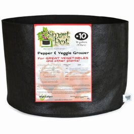 SMART POT, Pepper & Vegetable Container Garden, schwarzer Stoff, 10-Gallonen