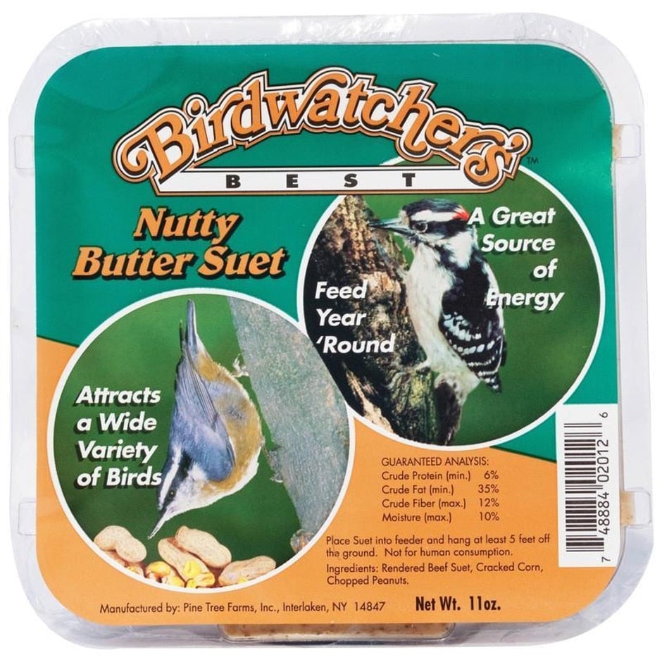 Pine Tree Farms, Pine Tree Farms Birdwatcher's Best Nutty Butter Suet