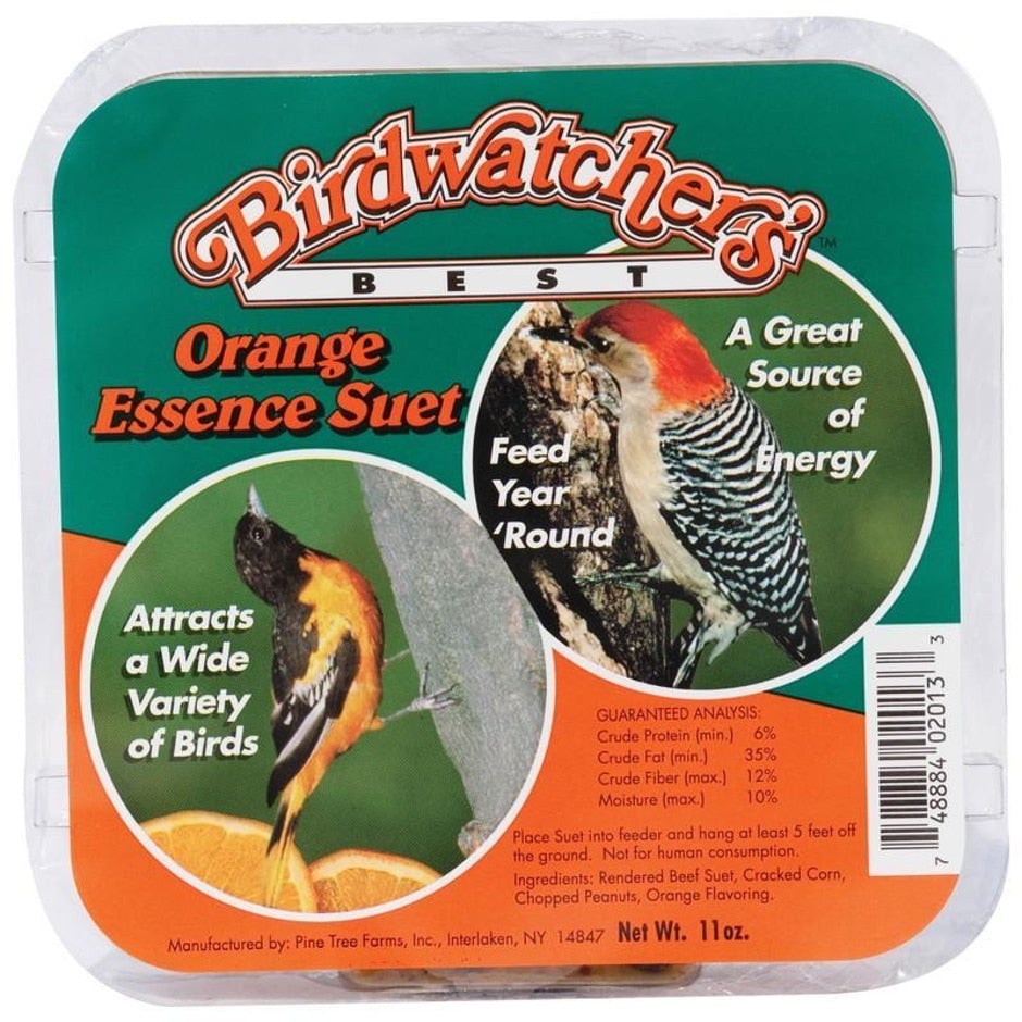 Pine Tree Farms, Pine Tree Farms Birdwatcher's Best Orange Essence Suet