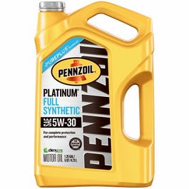 Pennzoil, Platinum Motor Oil, synthetisch, 5W-30, 5 Qts.