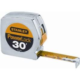 STANLEY, Powerlock-Bandmaß, 30 Fuß x 1 Zoll