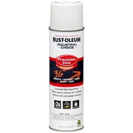 Rust-Oleum, Präzisionssprühfarbe zur Linienmarkierung, weiß, 17-oz. umgedreht